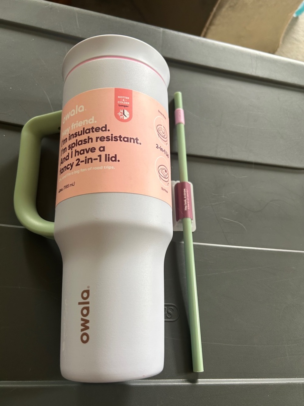 Owala Insulated Travel Mug with Handle